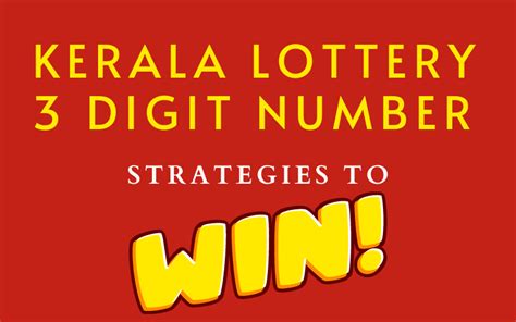 kerala lottery 3 digit number|Official Kerala Lottery 05.